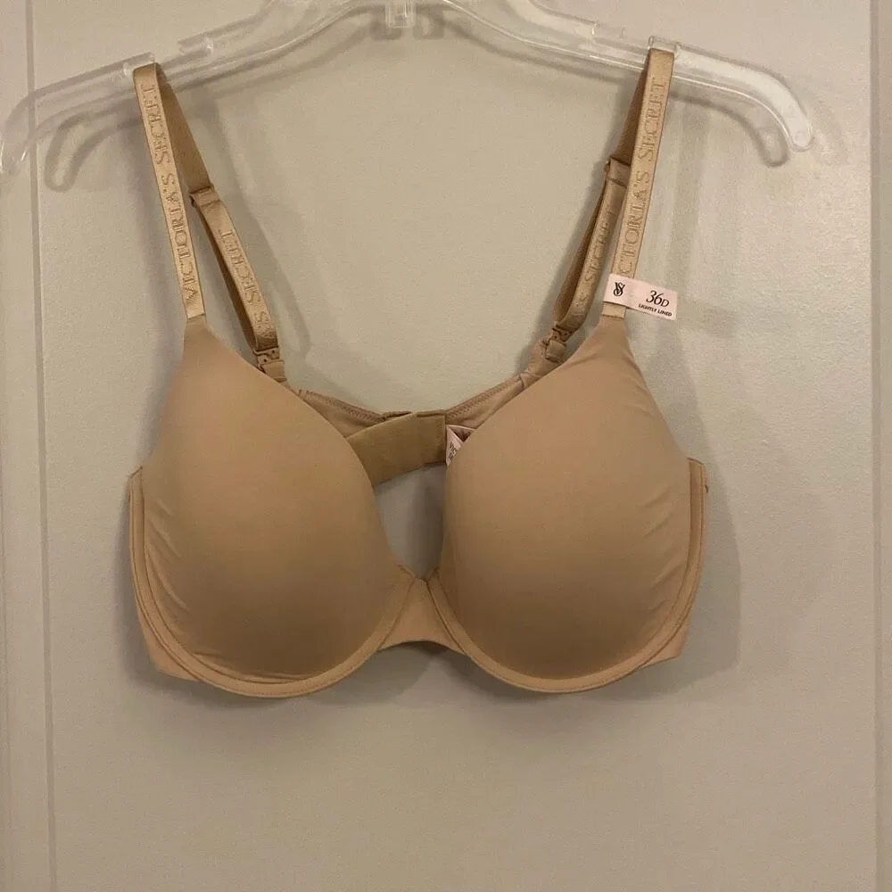 Victoria’s Secret T-shirt lightly lined Demi bra, size 36D - Picture 2 of 7